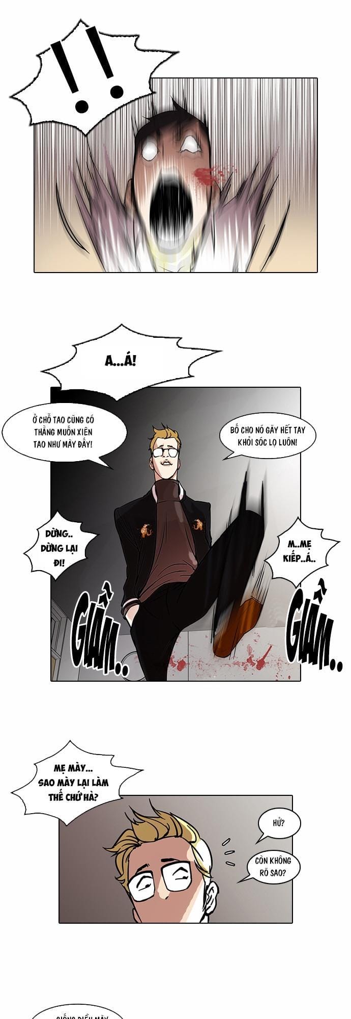 Truyện Tranh Hoán Đổi Diệu Kỳ - Lookism trang 3076