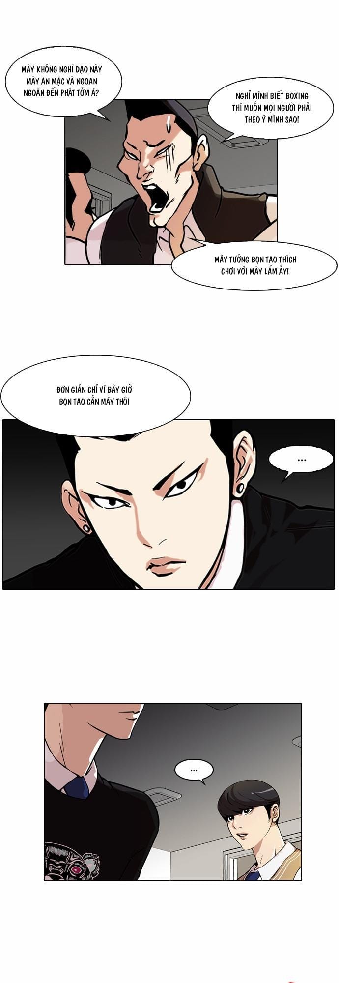 Truyện Tranh Hoán Đổi Diệu Kỳ - Lookism trang 3460