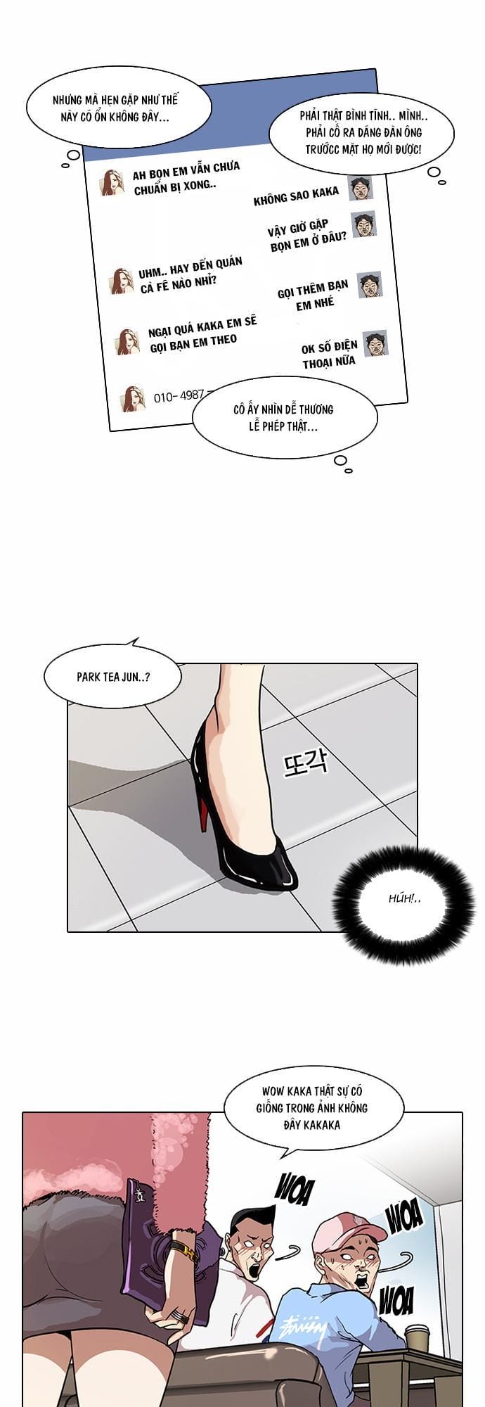 Truyện Tranh Hoán Đổi Diệu Kỳ - Lookism trang 3510