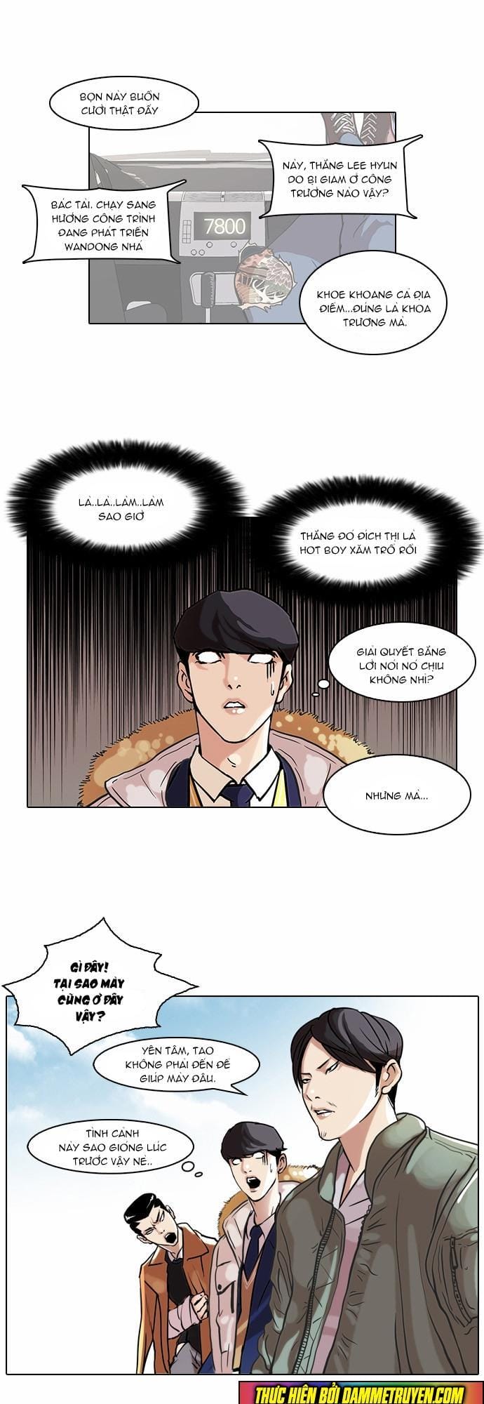 Truyện Tranh Hoán Đổi Diệu Kỳ - Lookism trang 3596