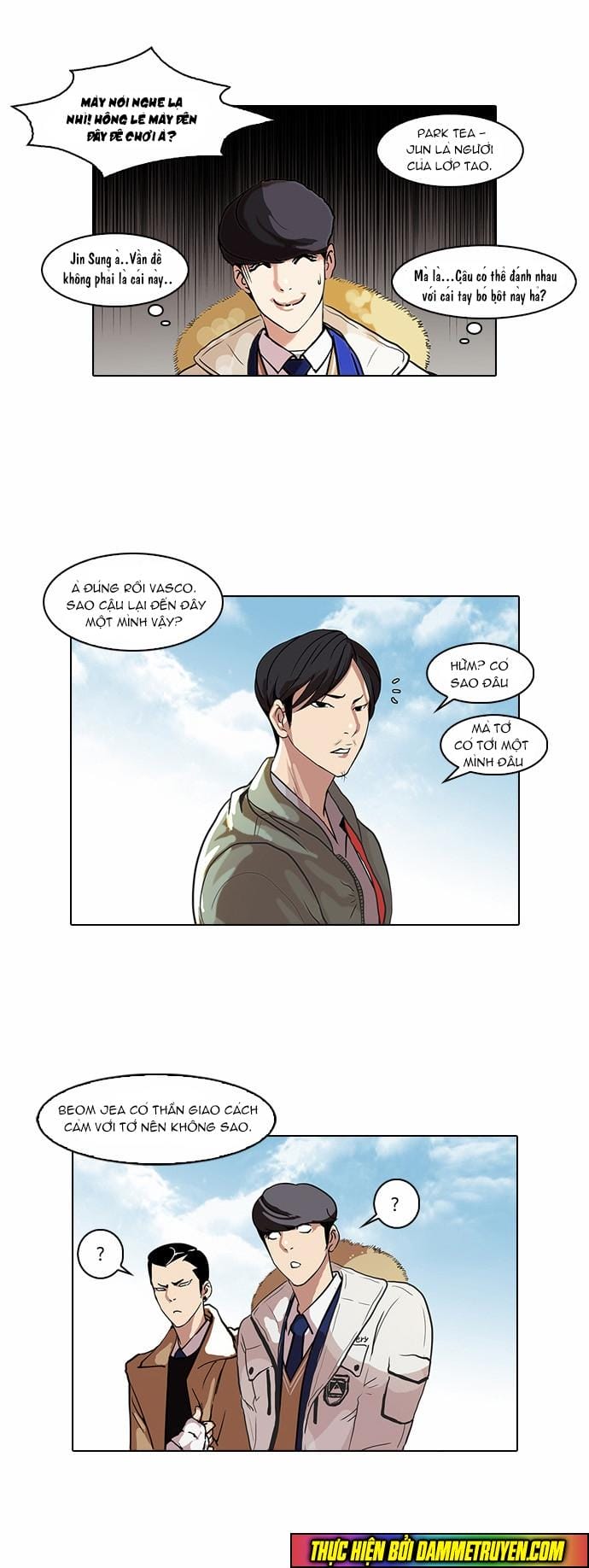 Truyện Tranh Hoán Đổi Diệu Kỳ - Lookism trang 3597