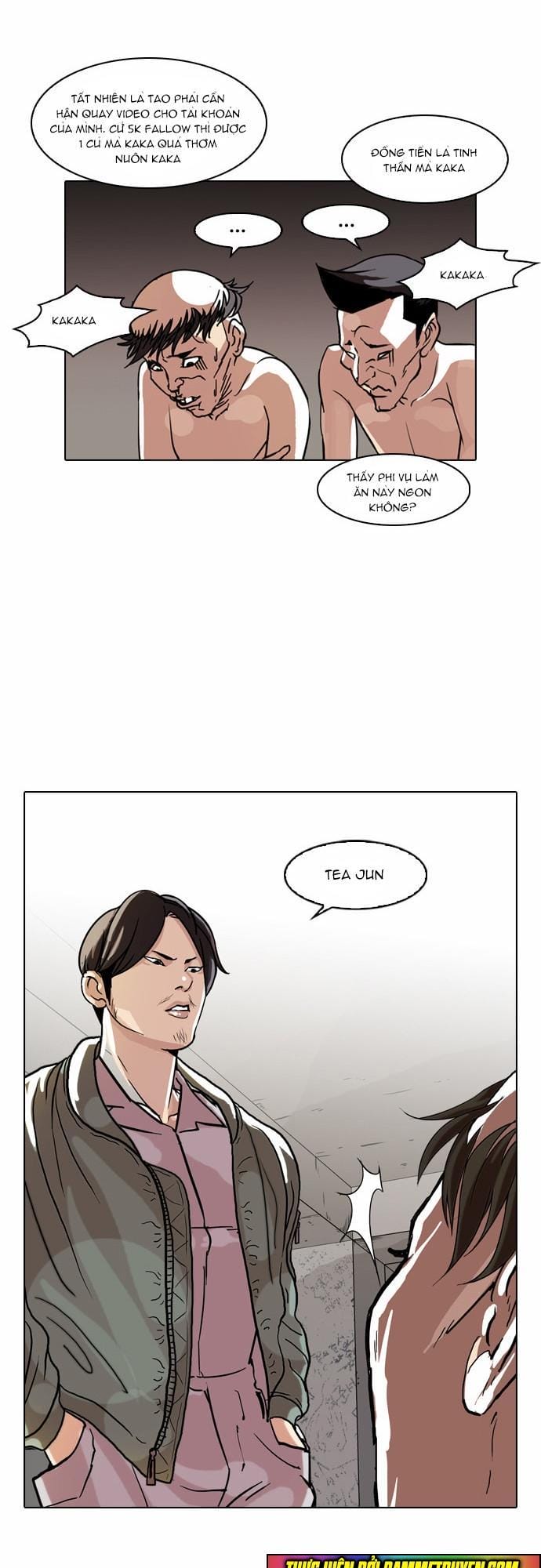 Truyện Tranh Hoán Đổi Diệu Kỳ - Lookism trang 3618