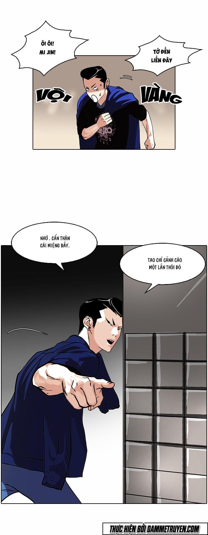 Truyện Tranh Hoán Đổi Diệu Kỳ - Lookism trang 3933