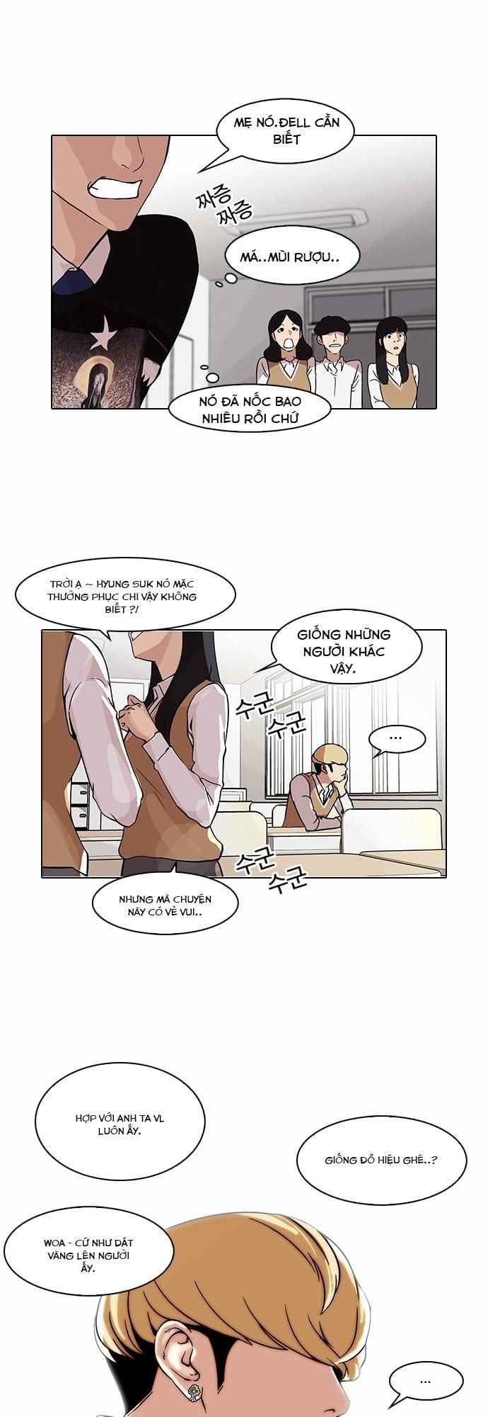 Truyện Tranh Hoán Đổi Diệu Kỳ - Lookism trang 4168