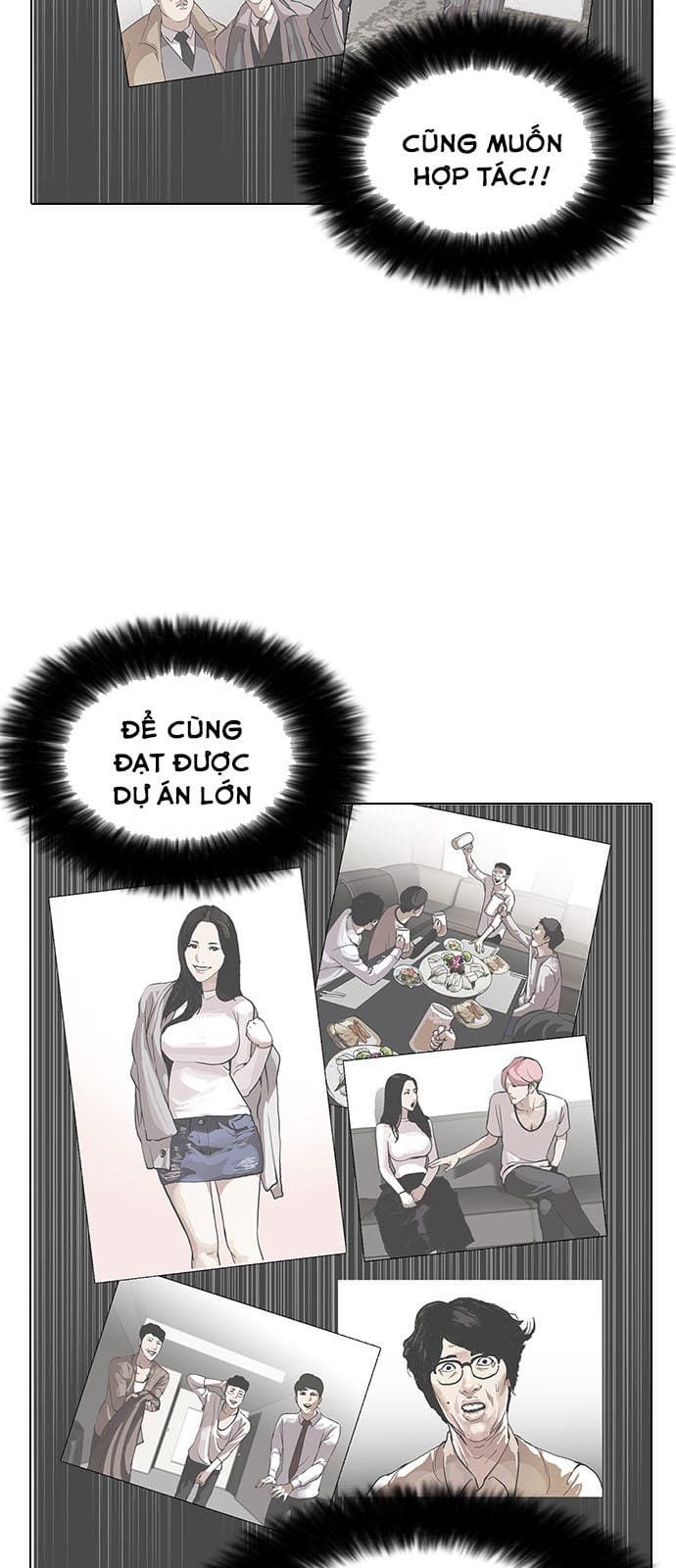 Truyện Tranh Hoán Đổi Diệu Kỳ - Lookism trang 9409