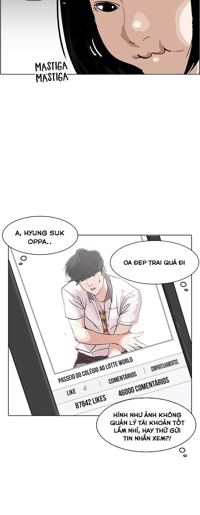 Truyện Tranh Hoán Đổi Diệu Kỳ - Lookism trang 10326