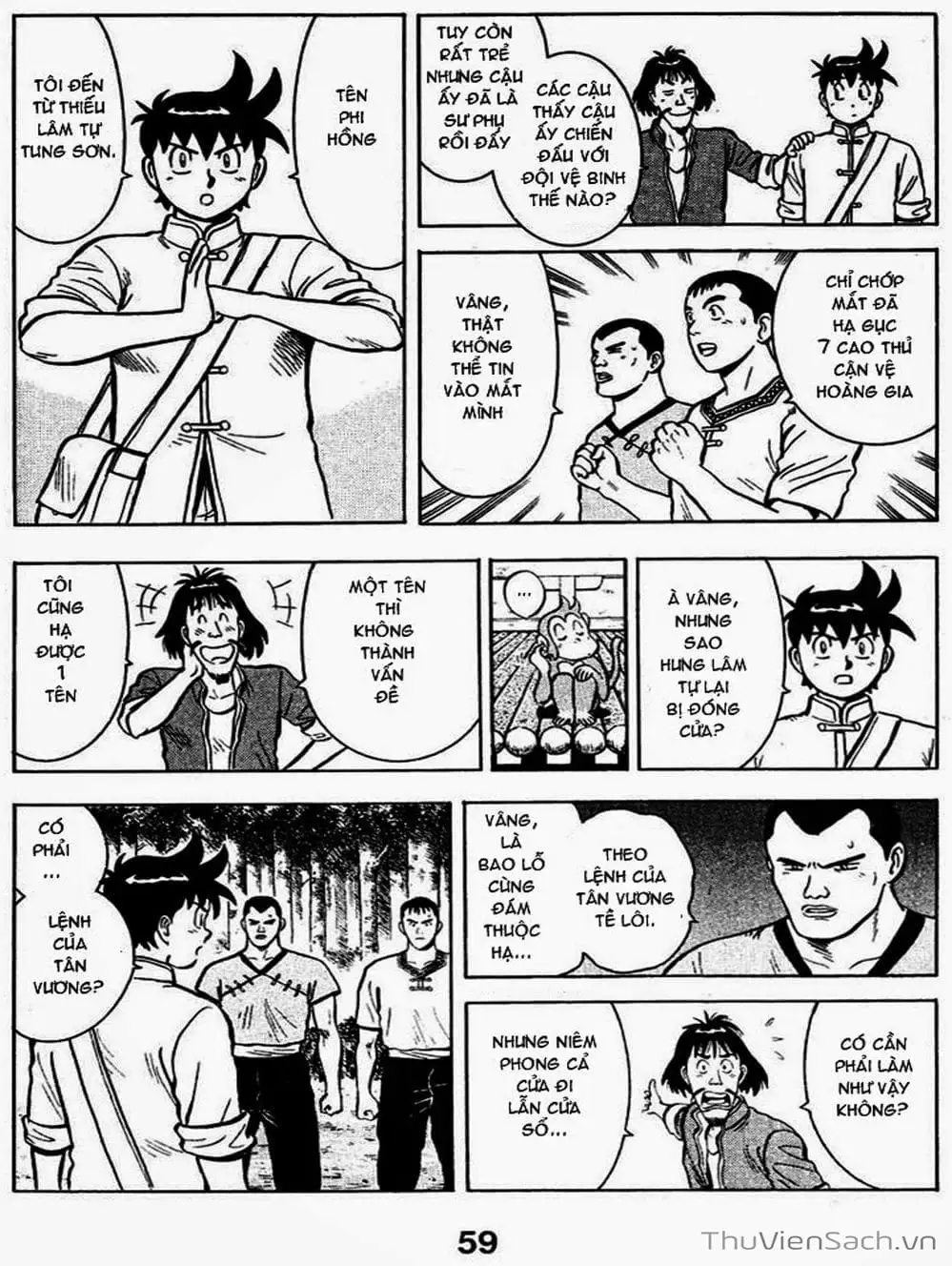 Truyện Tranh Hoàng Phi Hồng trang 3