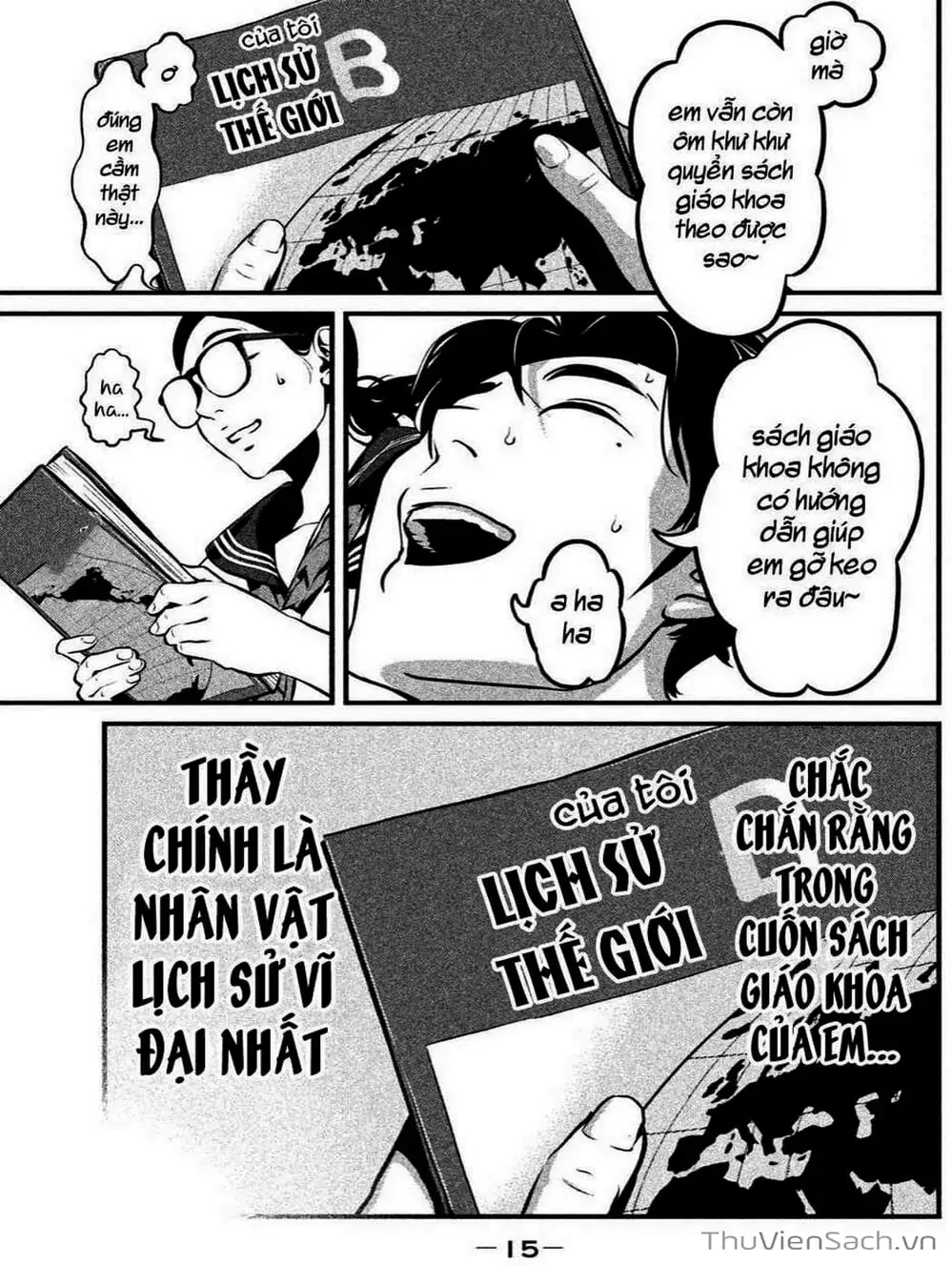 Truyện Tranh Nhật Ký Lớp Học - Home Room trang 8