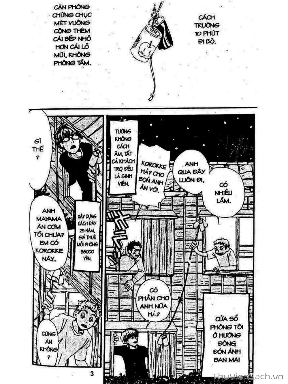 Truyện Tranh Mật Ngọt Của Tuổi Trẻ - Honey And Clover trang 5