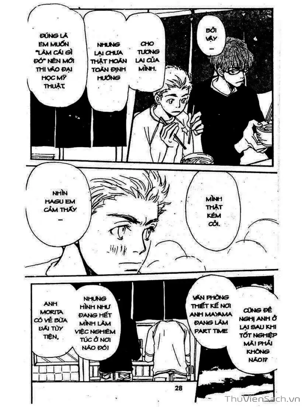 Truyện Tranh Mật Ngọt Của Tuổi Trẻ - Honey And Clover trang 5