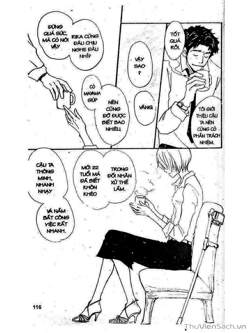 Truyện Tranh Mật Ngọt Của Tuổi Trẻ - Honey And Clover trang 5