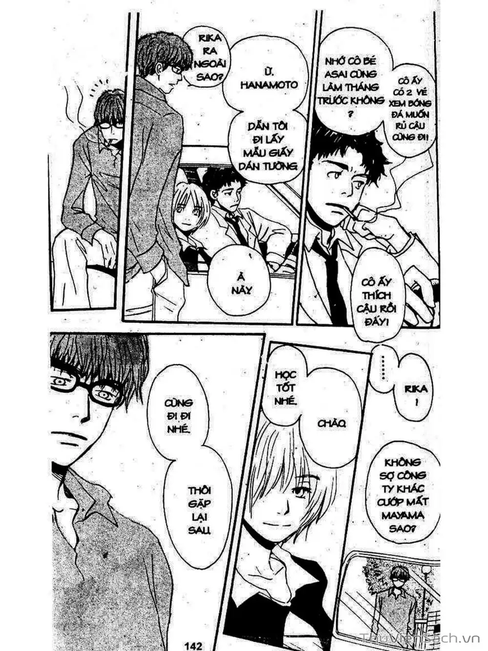 Truyện Tranh Mật Ngọt Của Tuổi Trẻ - Honey And Clover trang 5