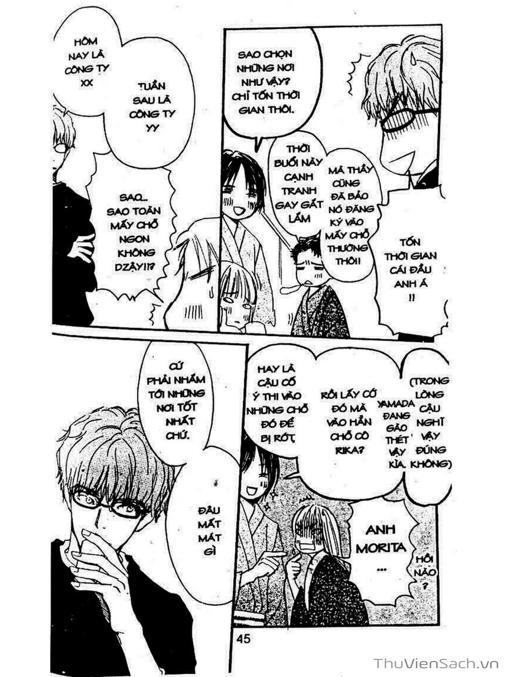 Truyện Tranh Mật Ngọt Của Tuổi Trẻ - Honey And Clover trang 5