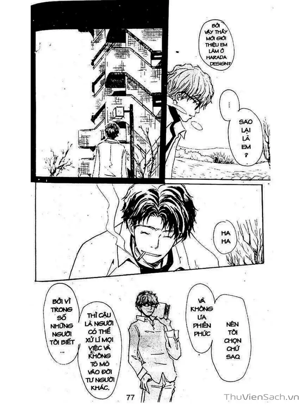 Truyện Tranh Mật Ngọt Của Tuổi Trẻ - Honey And Clover trang 5