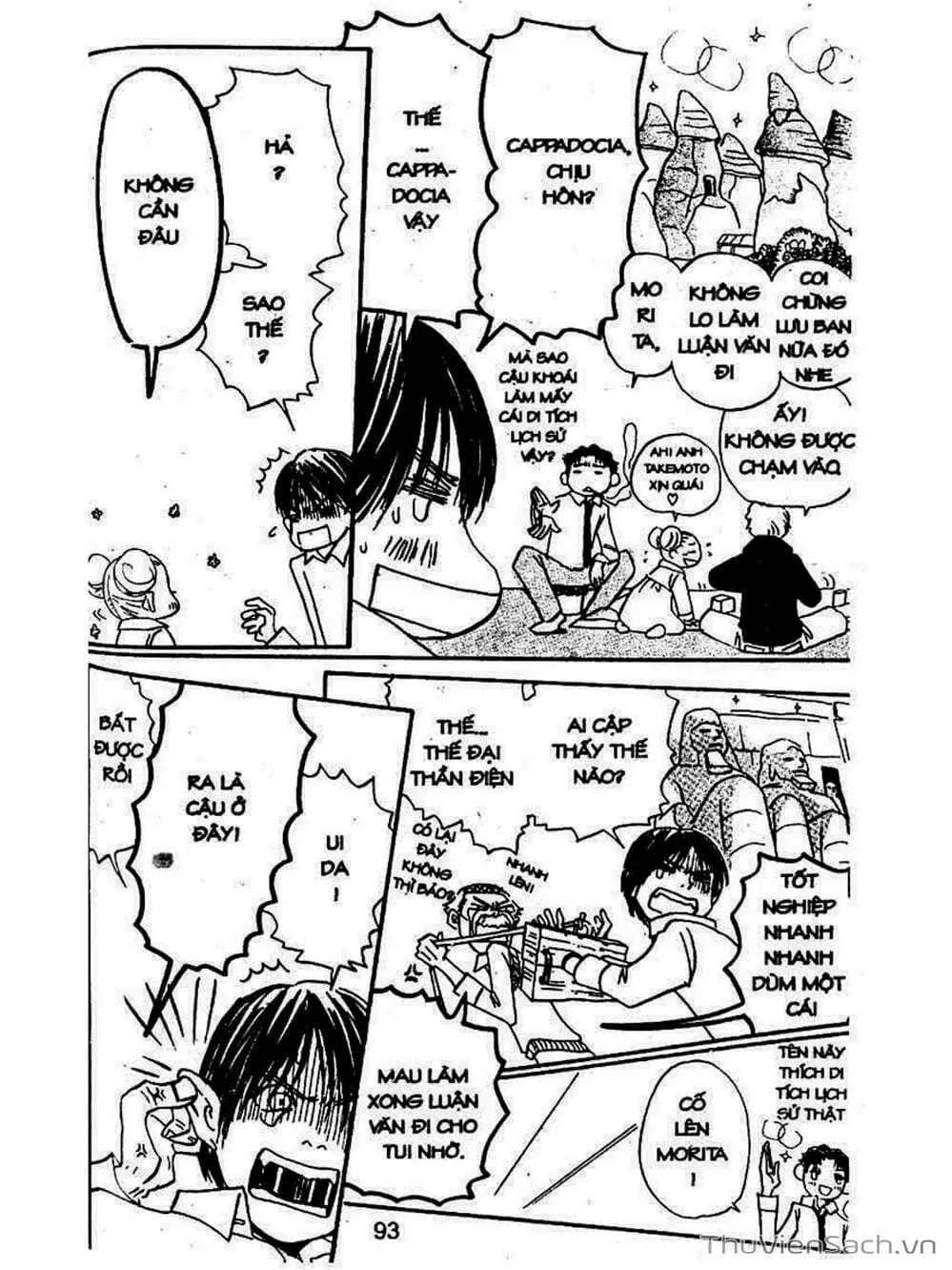 Truyện Tranh Mật Ngọt Của Tuổi Trẻ - Honey And Clover trang 5