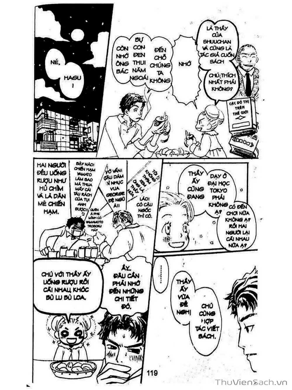 Truyện Tranh Mật Ngọt Của Tuổi Trẻ - Honey And Clover trang 5