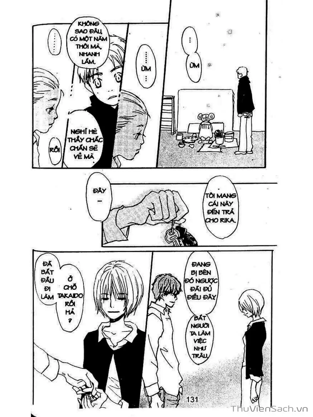 Truyện Tranh Mật Ngọt Của Tuổi Trẻ - Honey And Clover trang 5