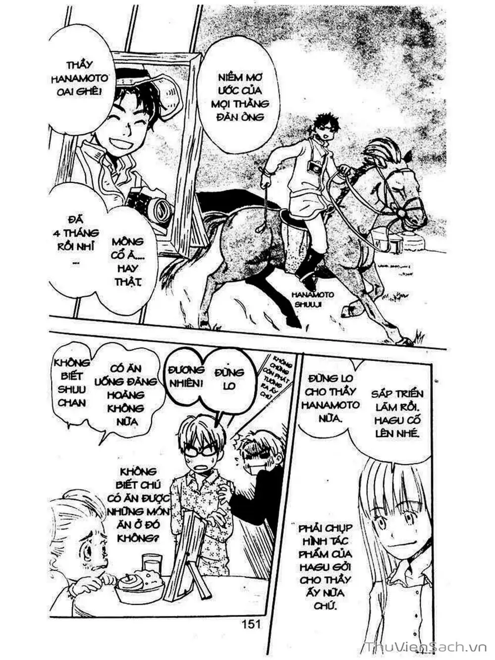 Truyện Tranh Mật Ngọt Của Tuổi Trẻ - Honey And Clover trang 5