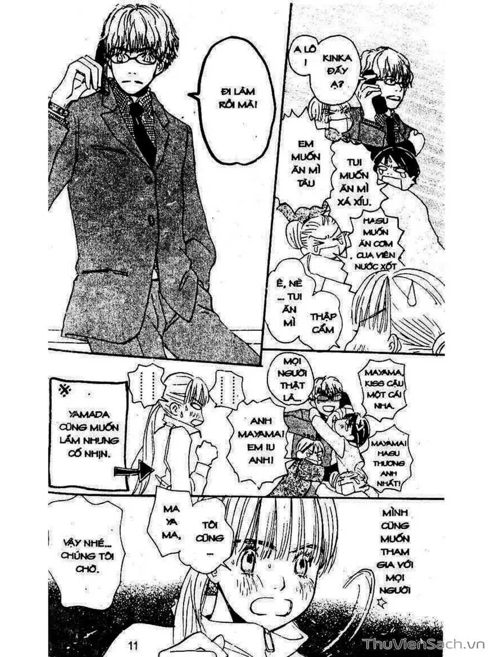 Truyện Tranh Mật Ngọt Của Tuổi Trẻ - Honey And Clover trang 5