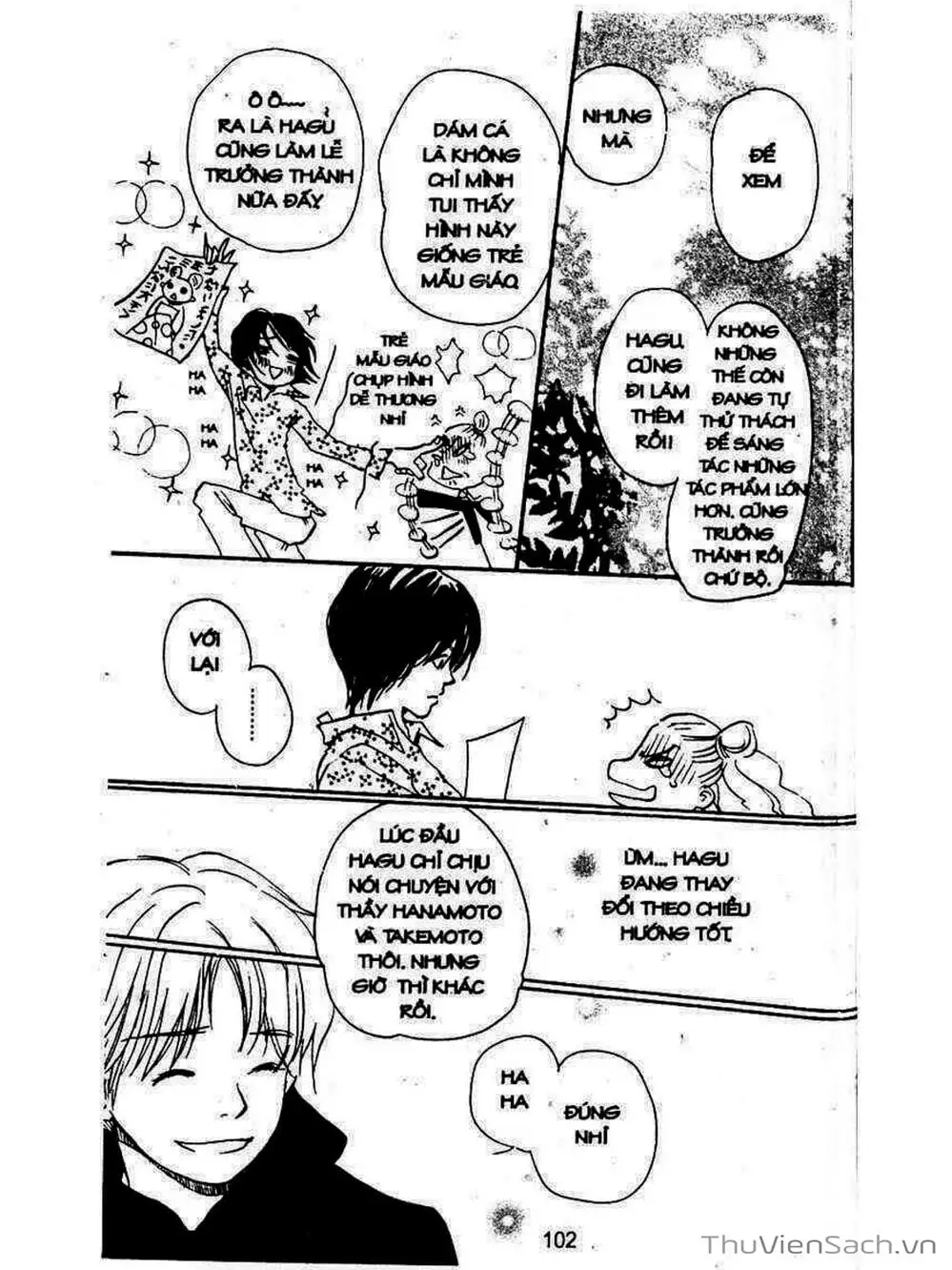 Truyện Tranh Mật Ngọt Của Tuổi Trẻ - Honey And Clover trang 5