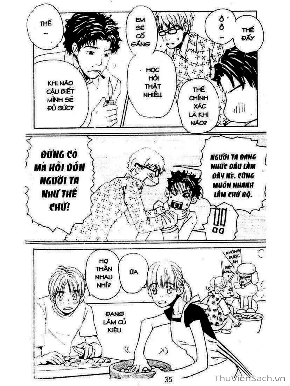 Truyện Tranh Mật Ngọt Của Tuổi Trẻ - Honey And Clover trang 5