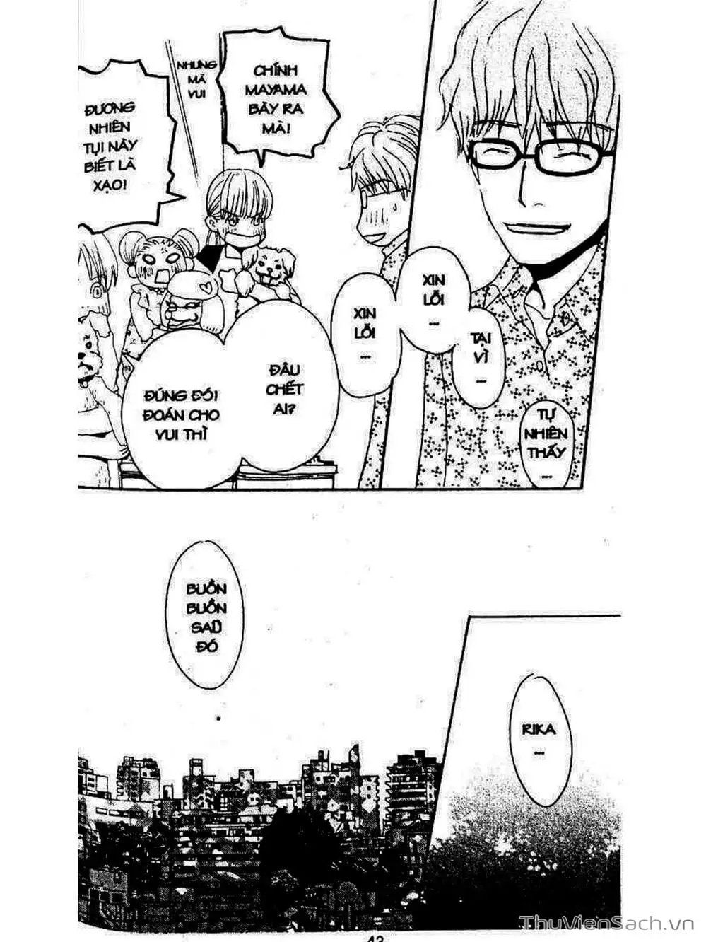 Truyện Tranh Mật Ngọt Của Tuổi Trẻ - Honey And Clover trang 5