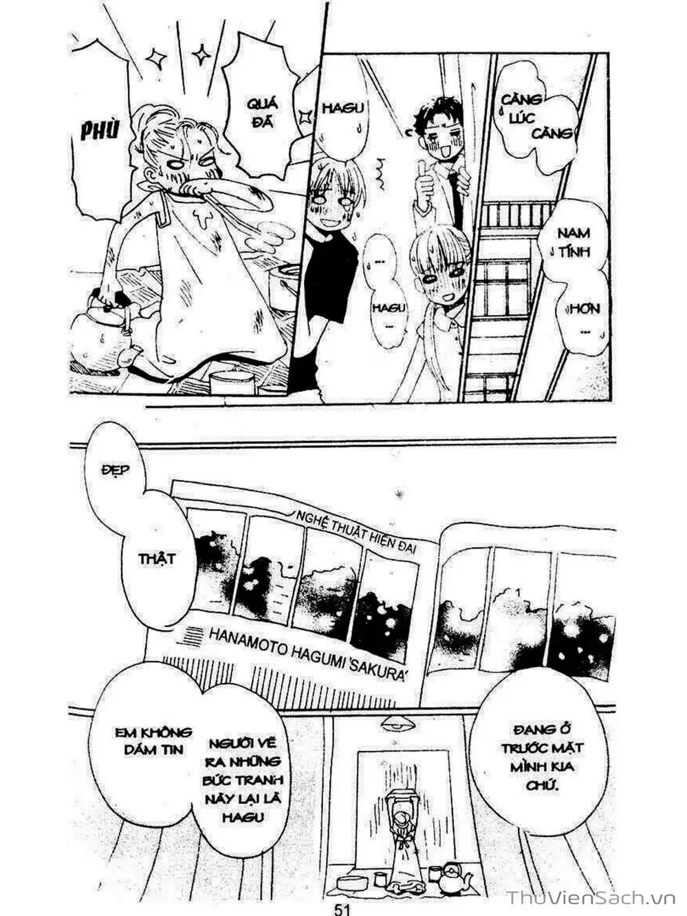 Truyện Tranh Mật Ngọt Của Tuổi Trẻ - Honey And Clover trang 5