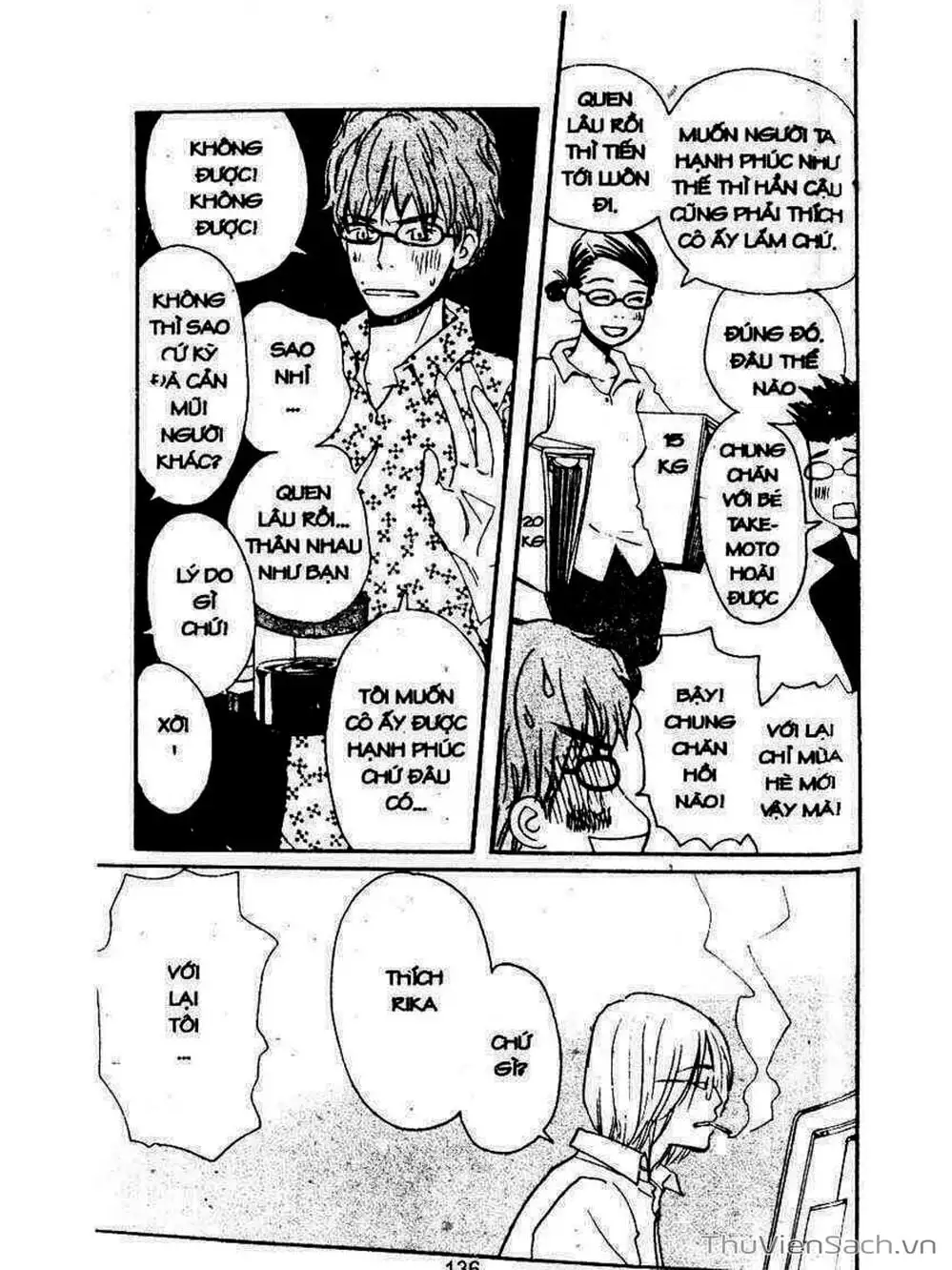 Truyện Tranh Mật Ngọt Của Tuổi Trẻ - Honey And Clover trang 5