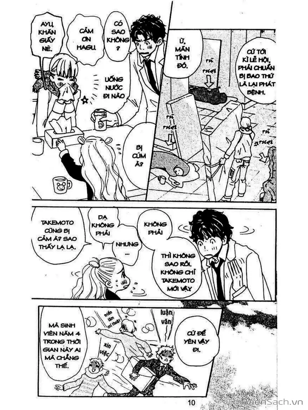 Truyện Tranh Mật Ngọt Của Tuổi Trẻ - Honey And Clover trang 5