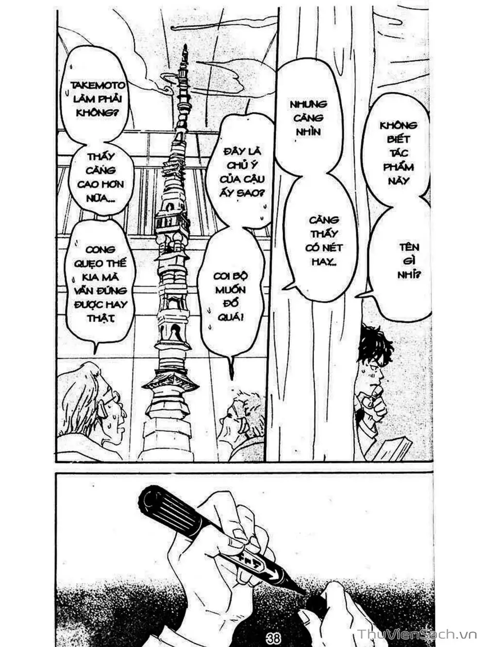 Truyện Tranh Mật Ngọt Của Tuổi Trẻ - Honey And Clover trang 5