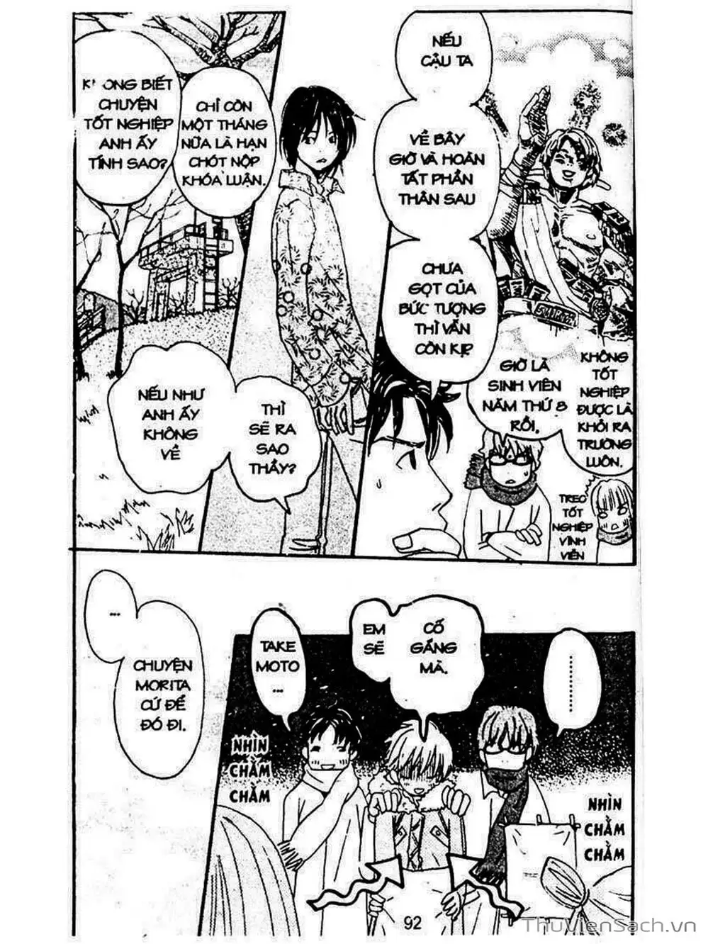 Truyện Tranh Mật Ngọt Của Tuổi Trẻ - Honey And Clover trang 5