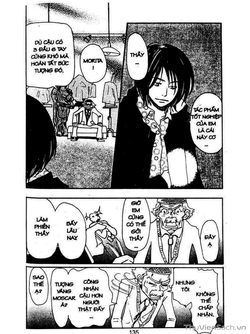 Truyện Tranh Mật Ngọt Của Tuổi Trẻ - Honey And Clover trang 5