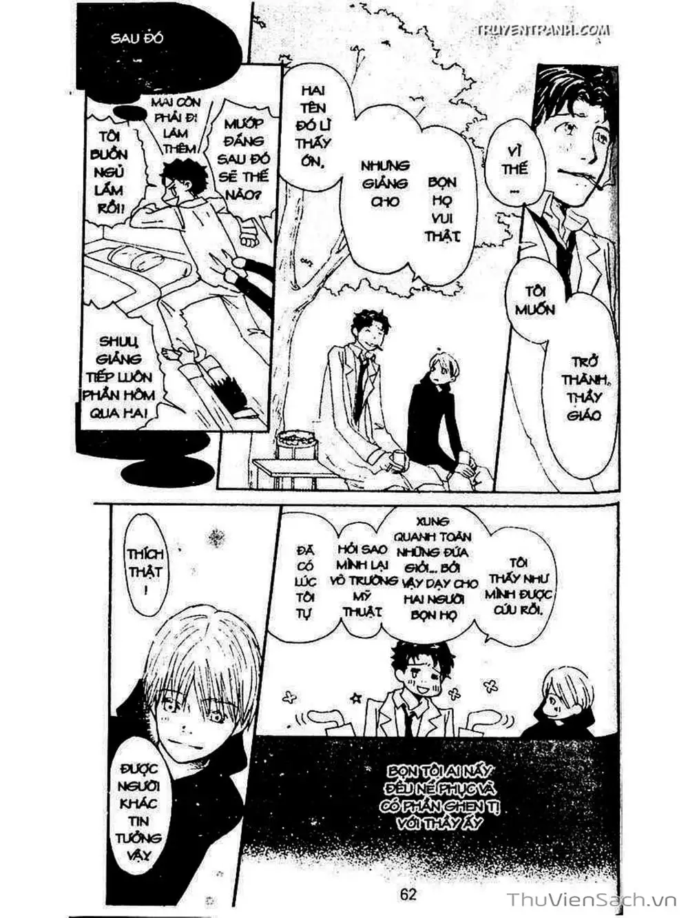 Truyện Tranh Mật Ngọt Của Tuổi Trẻ - Honey And Clover trang 5