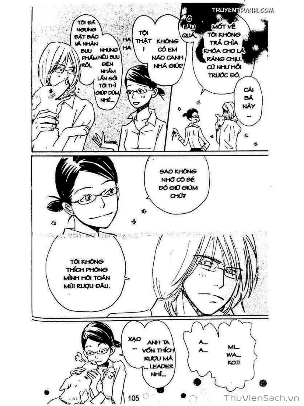 Truyện Tranh Mật Ngọt Của Tuổi Trẻ - Honey And Clover trang 5