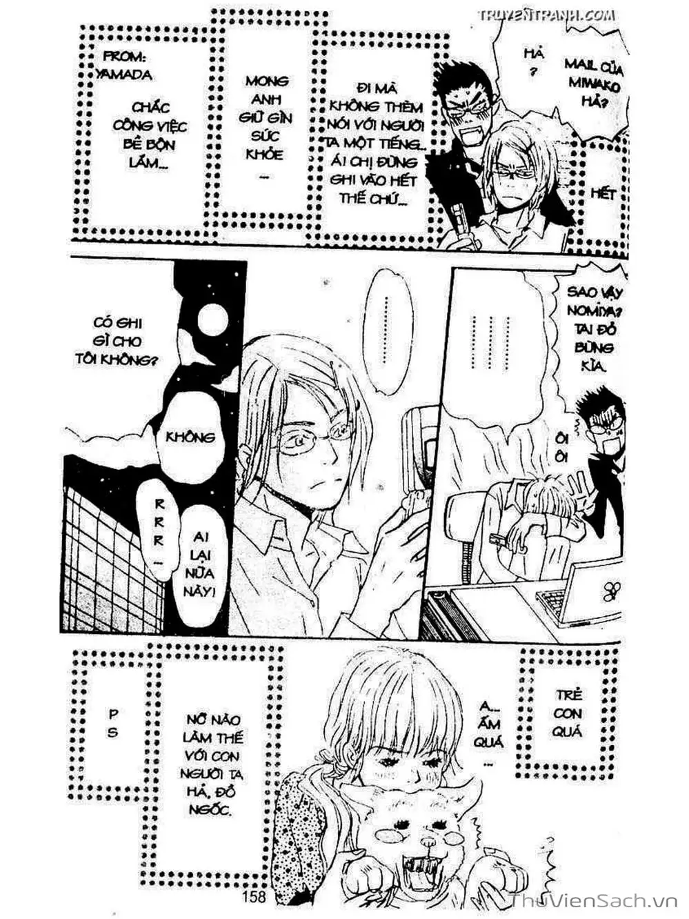 Truyện Tranh Mật Ngọt Của Tuổi Trẻ - Honey And Clover trang 5