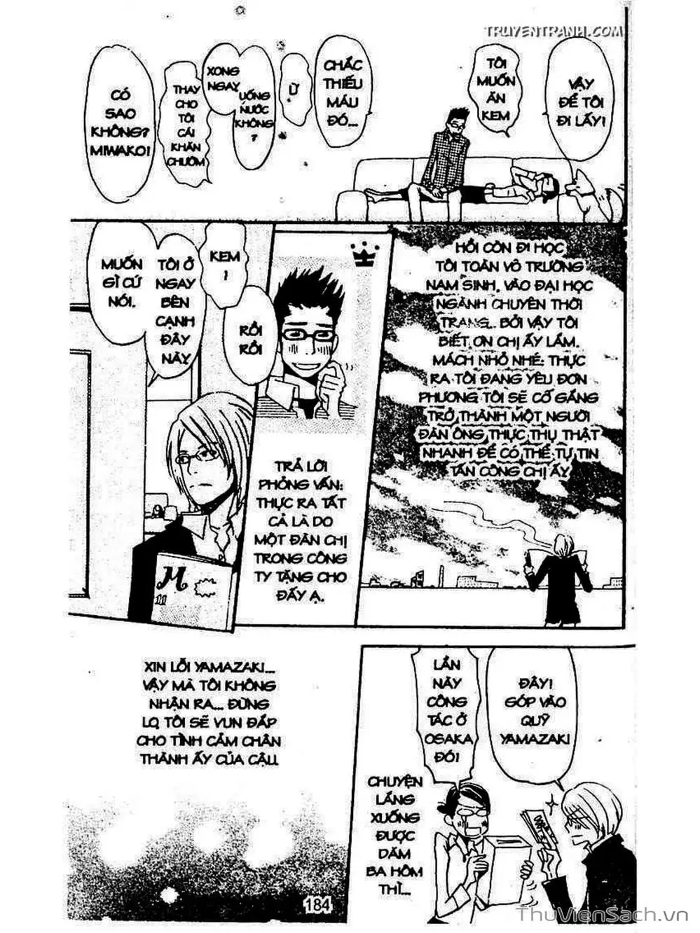 Truyện Tranh Mật Ngọt Của Tuổi Trẻ - Honey And Clover trang 5