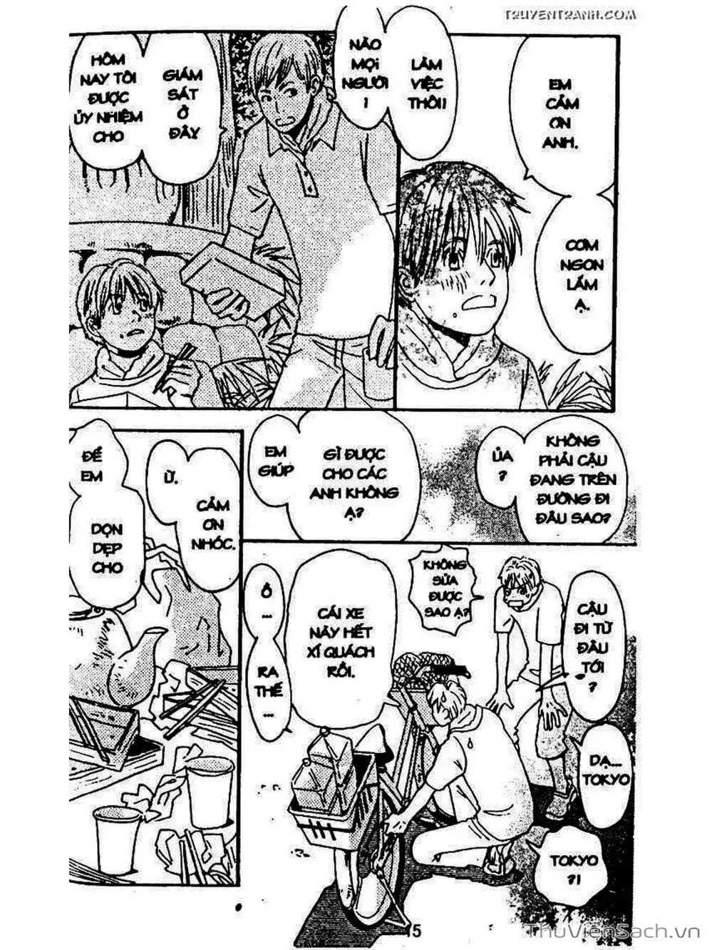 Truyện Tranh Mật Ngọt Của Tuổi Trẻ - Honey And Clover trang 5