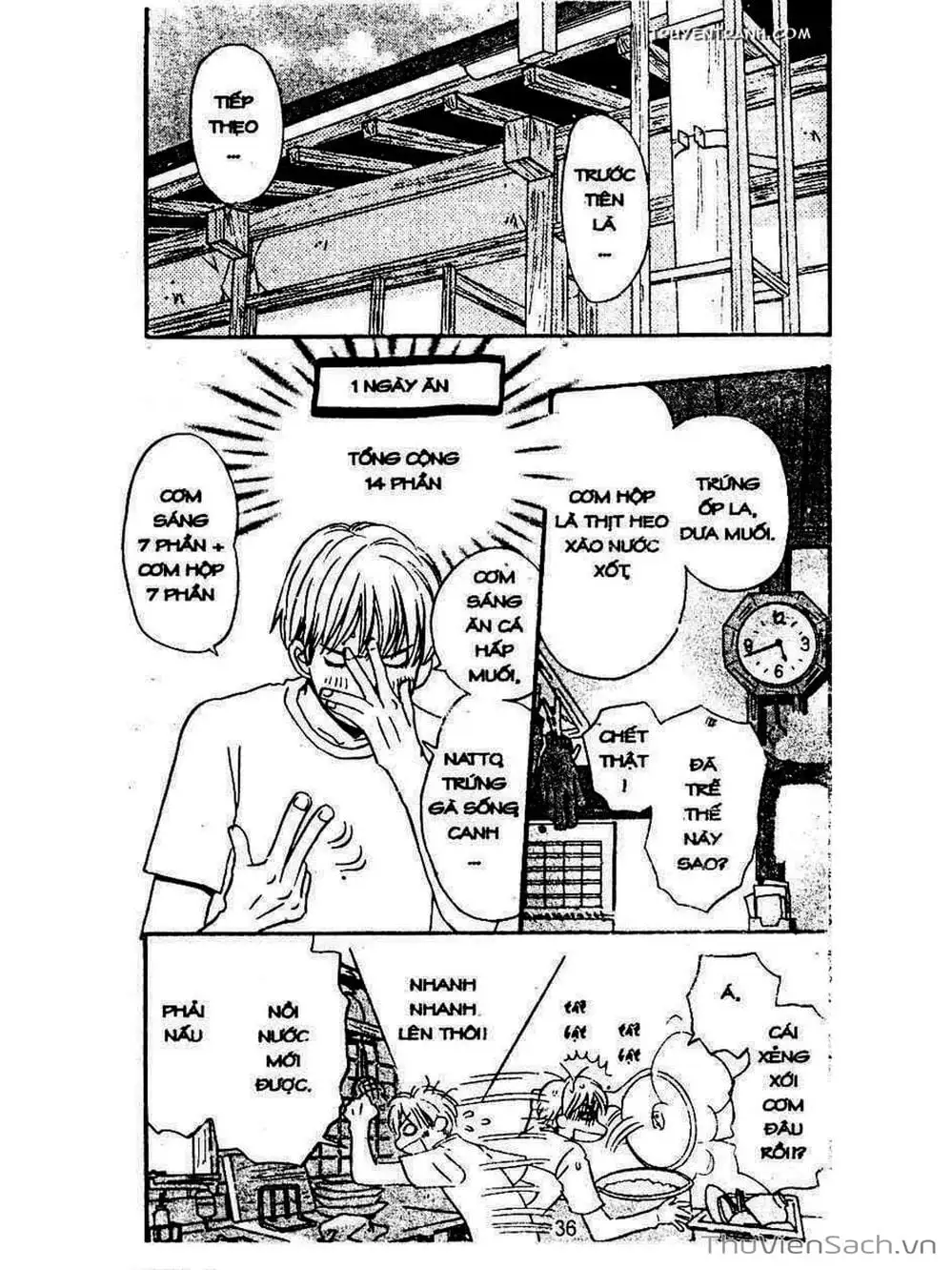 Truyện Tranh Mật Ngọt Của Tuổi Trẻ - Honey And Clover trang 5