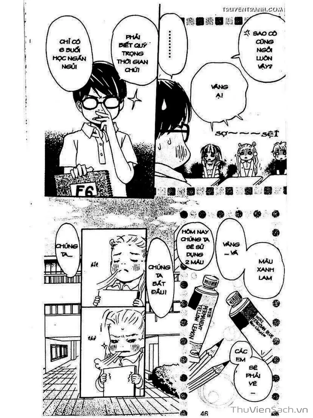 Truyện Tranh Mật Ngọt Của Tuổi Trẻ - Honey And Clover trang 5