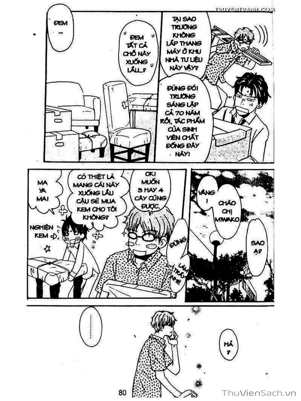 Truyện Tranh Mật Ngọt Của Tuổi Trẻ - Honey And Clover trang 5