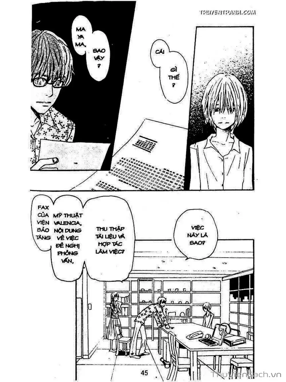 Truyện Tranh Mật Ngọt Của Tuổi Trẻ - Honey And Clover trang 5