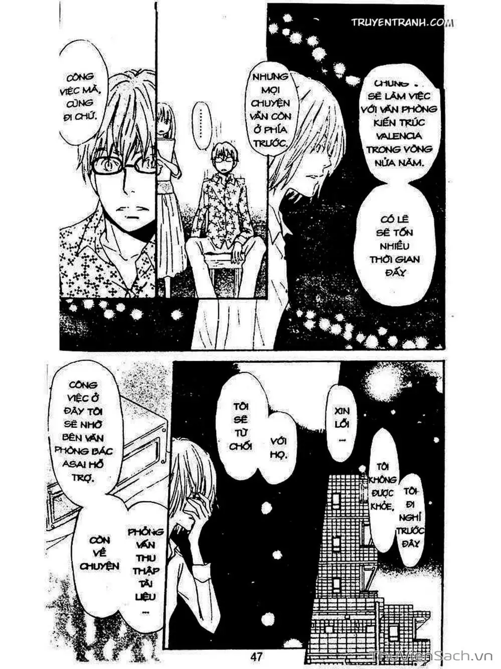 Truyện Tranh Mật Ngọt Của Tuổi Trẻ - Honey And Clover trang 5