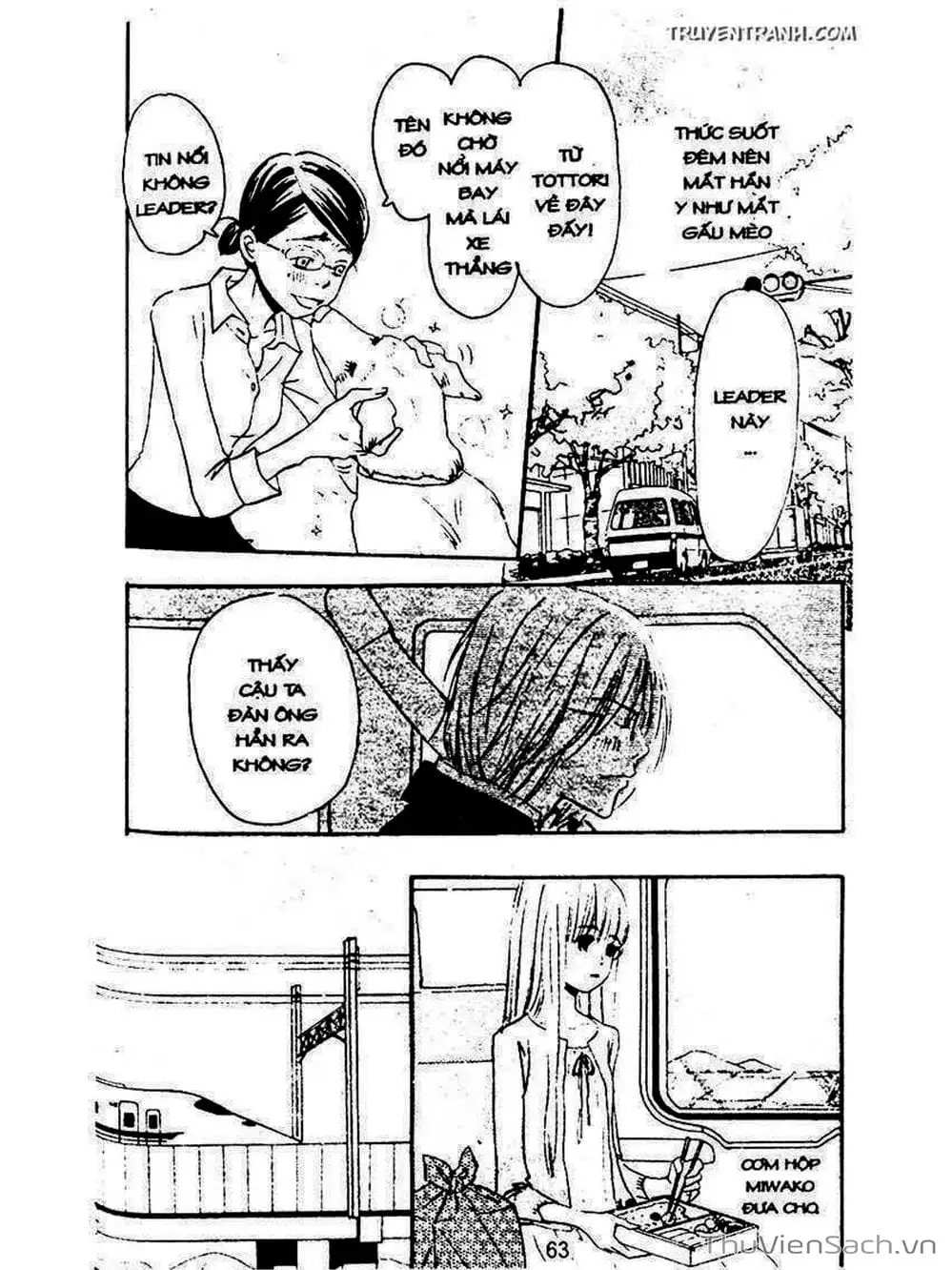 Truyện Tranh Mật Ngọt Của Tuổi Trẻ - Honey And Clover trang 5