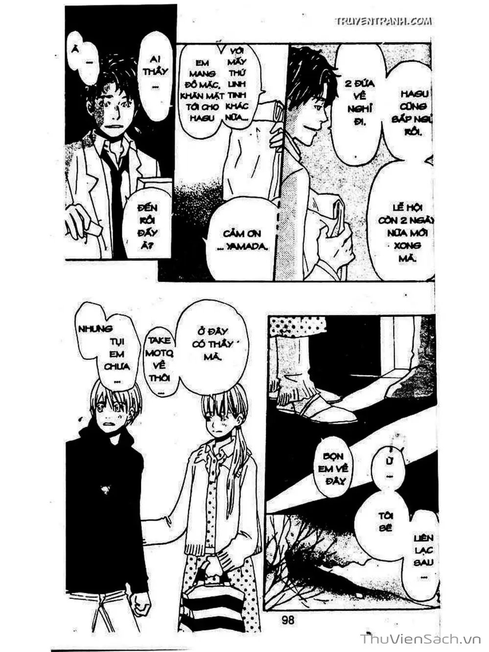 Truyện Tranh Mật Ngọt Của Tuổi Trẻ - Honey And Clover trang 5