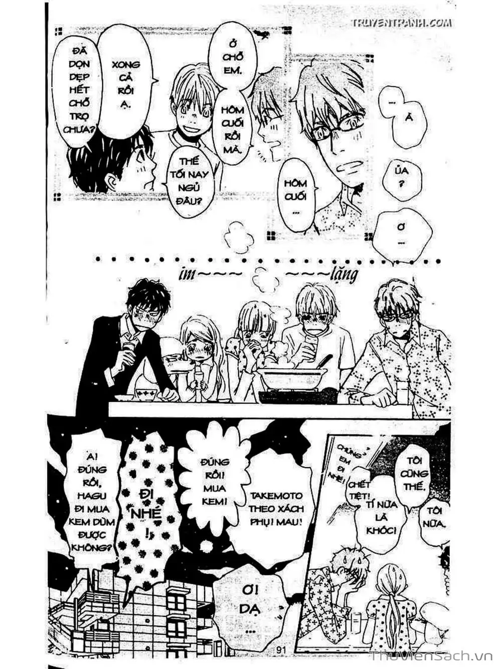 Truyện Tranh Mật Ngọt Của Tuổi Trẻ - Honey And Clover trang 5