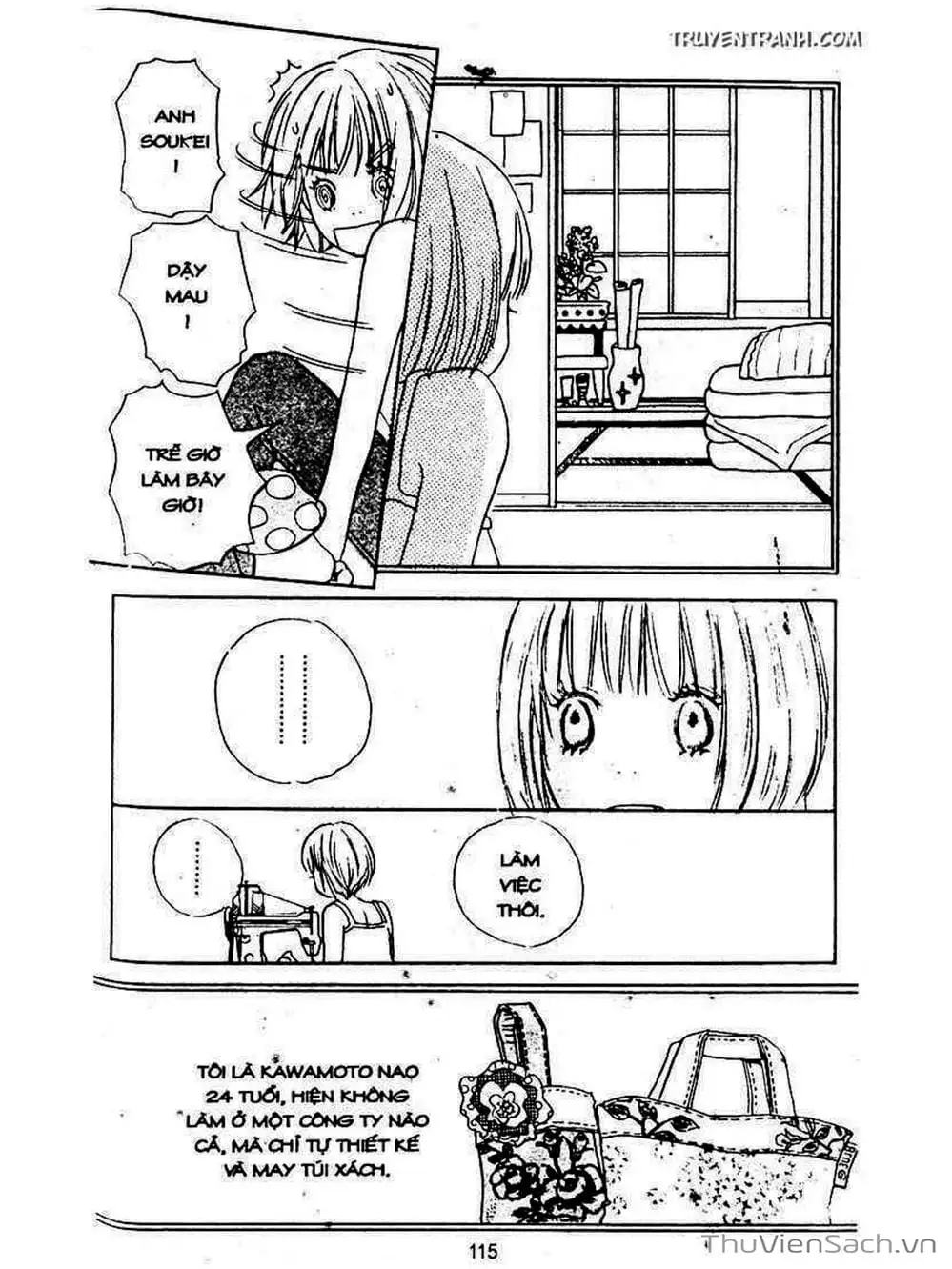 Truyện Tranh Mật Ngọt Của Tuổi Trẻ - Honey And Clover trang 5