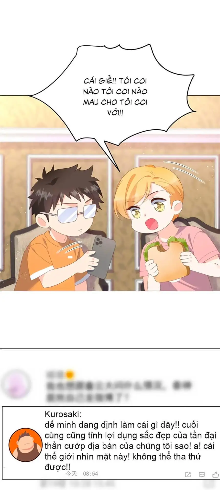 Truyện Tranh Nam Thần Quốc Dân Là Nữ - The National Hotboy Is A Girl trang 6