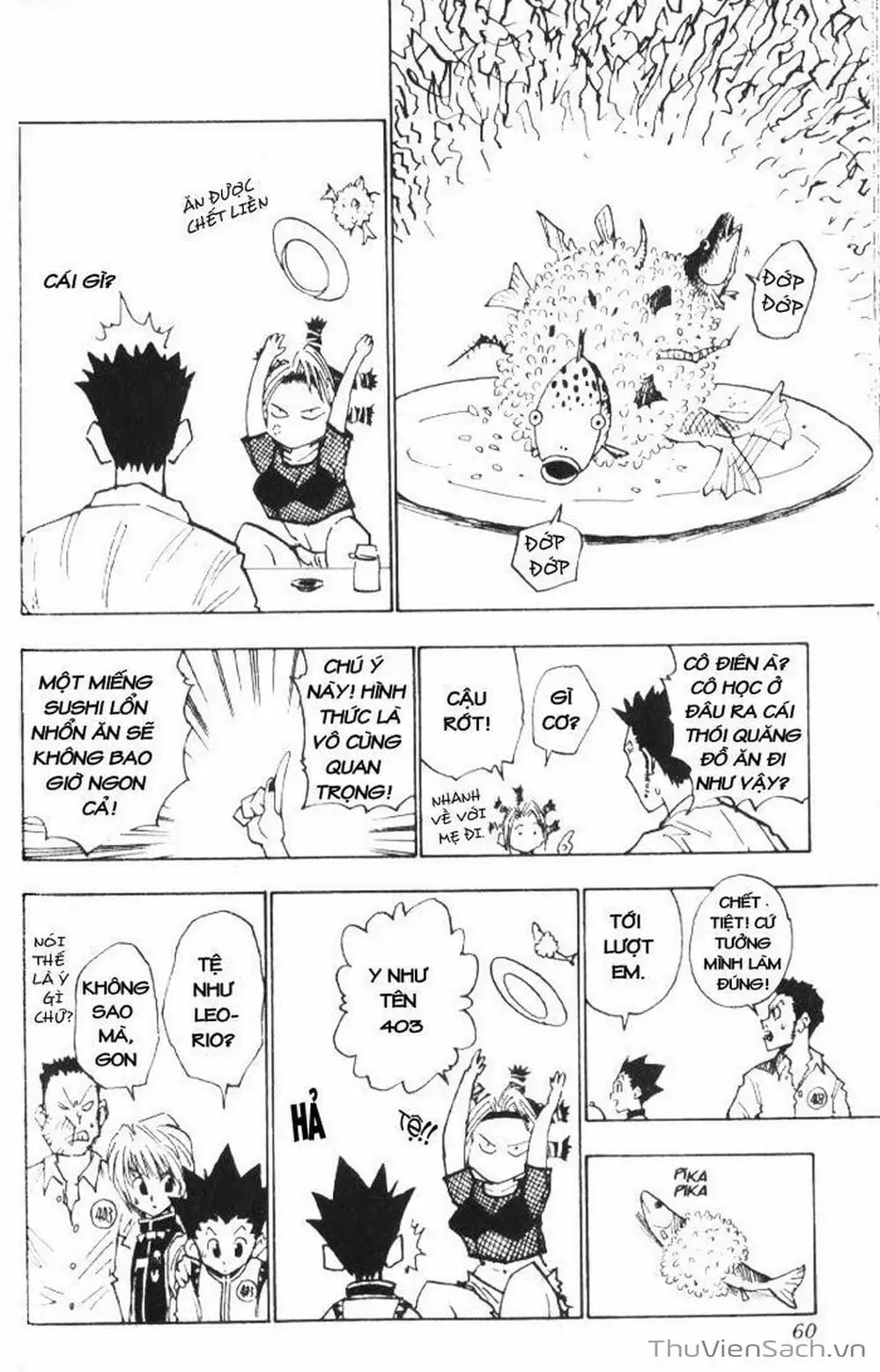 Truyện Tranh Thợ Săn - Hunter X Hunter trang 7
