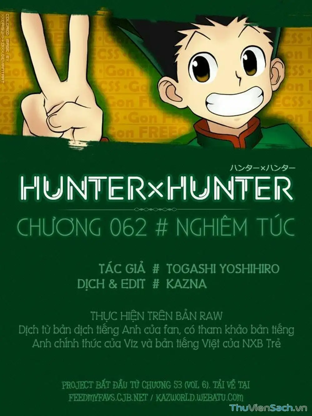 Truyện Tranh Thợ Săn - Hunter X Hunter trang 7