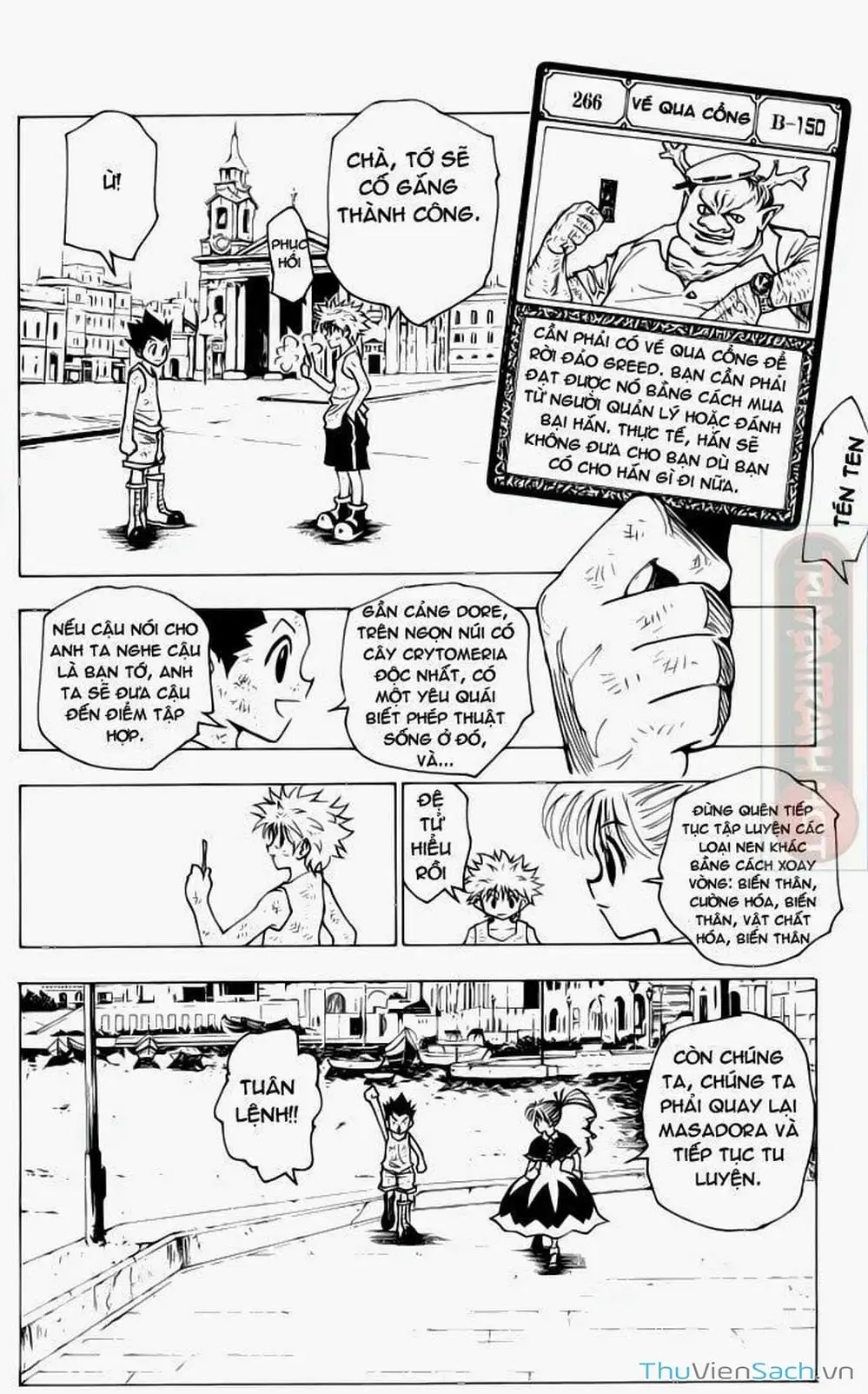Truyện Tranh Thợ Săn - Hunter X Hunter trang 7